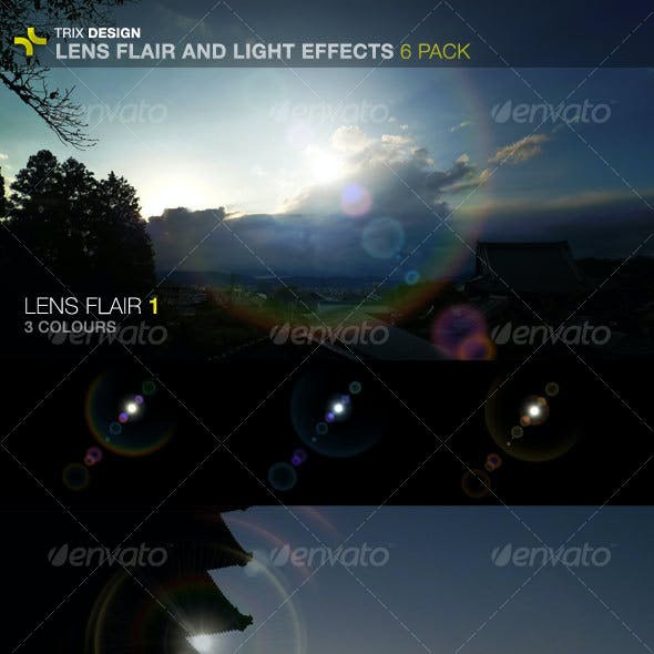 Lens Flares - 6 Pack