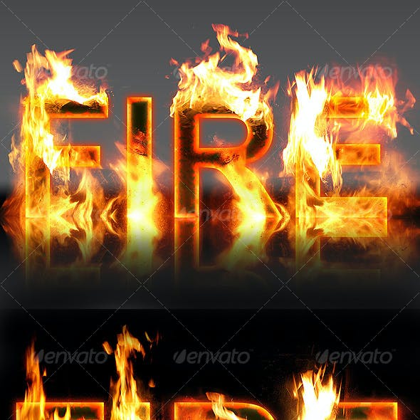 Real Fire Text Creator