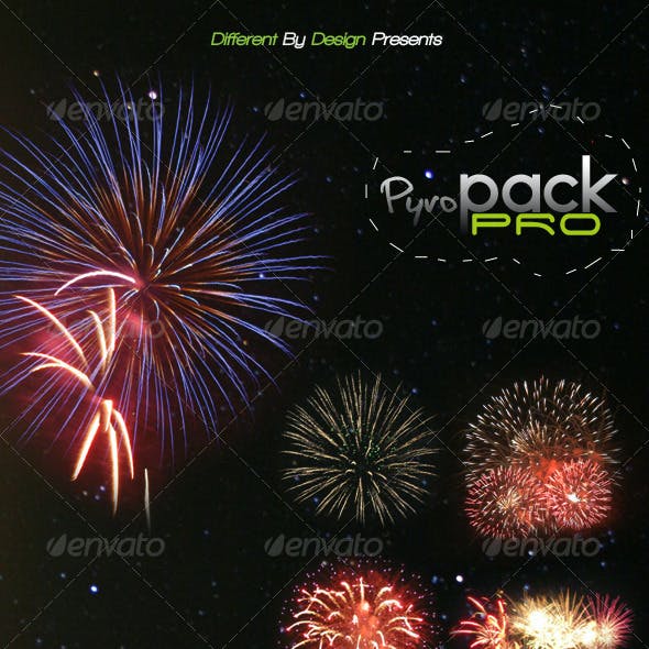 DBD | PyroPack PRO - 30 Transparent Firework Pyros