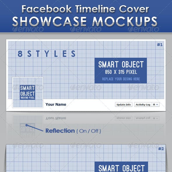 FB Timeline Cover Showcase Mockups