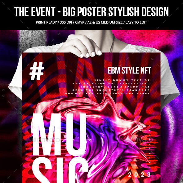 Music Event Poster Design