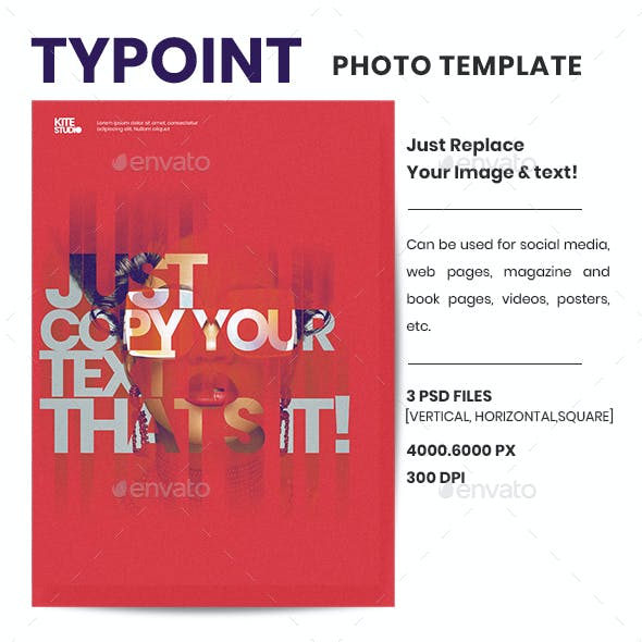 TYPOINT Photo Template