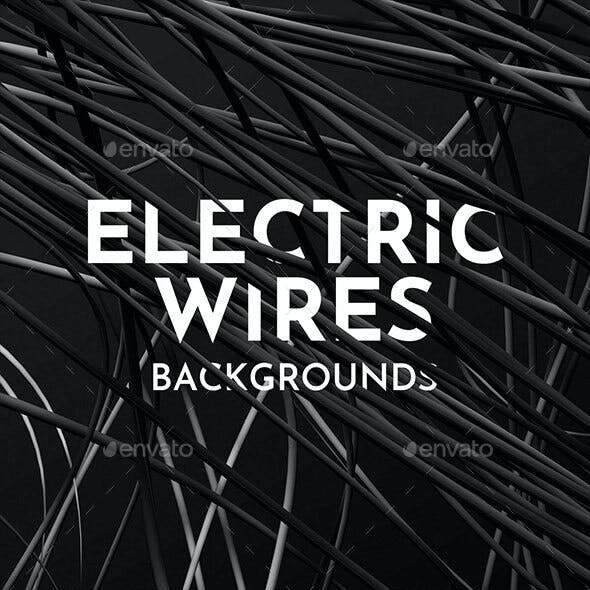 Black Electric Wires Backgrounds