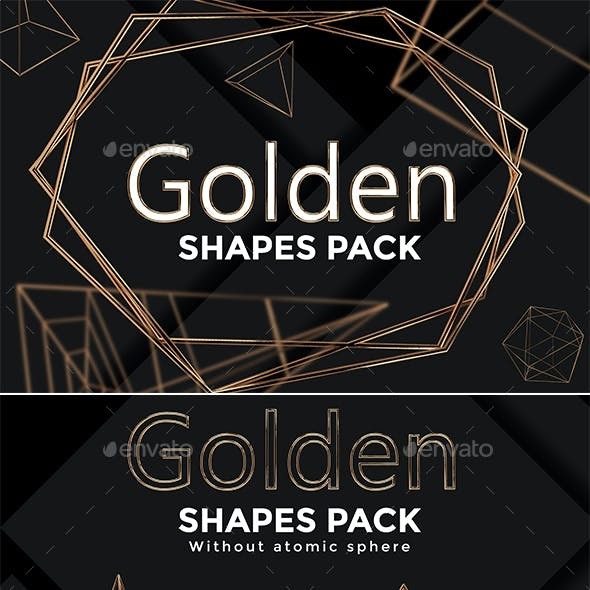 Golden Shapes Pack
